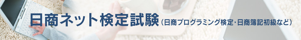 ネット検定（日商プログラミング検定・日商簿記初級など）