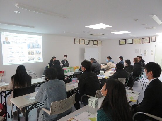 留学生の企業訪問会